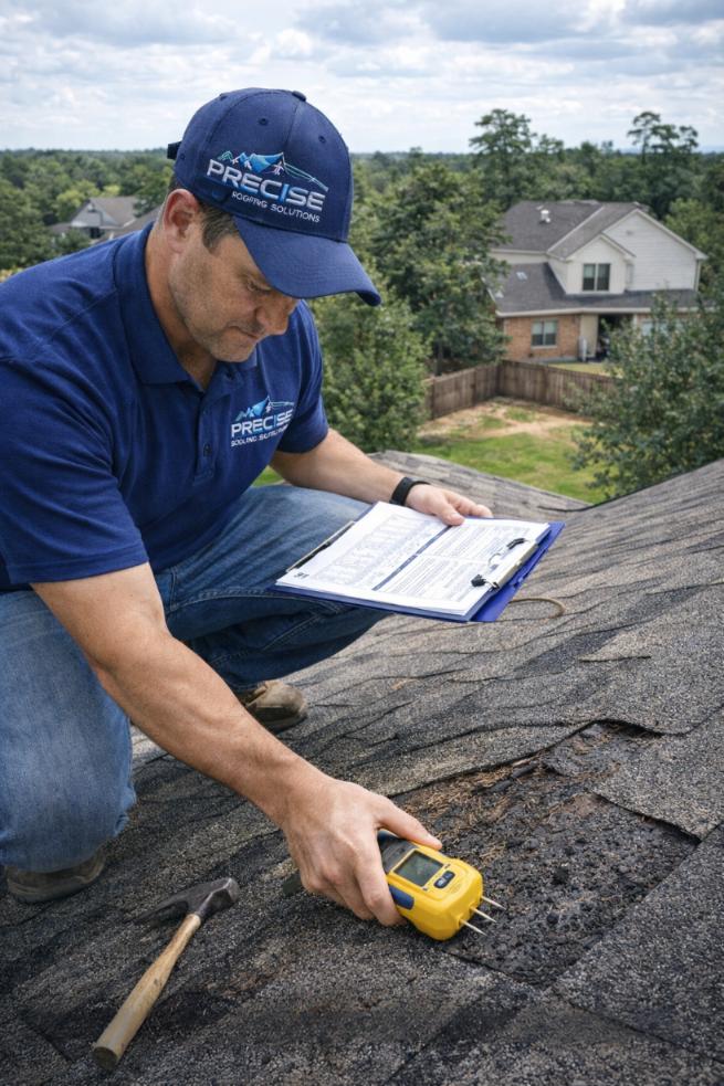 Free Roof Inspections in The Woodlands, TX
